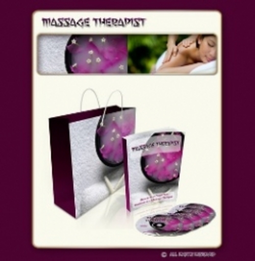 Product picture Massage Therapist Web Template