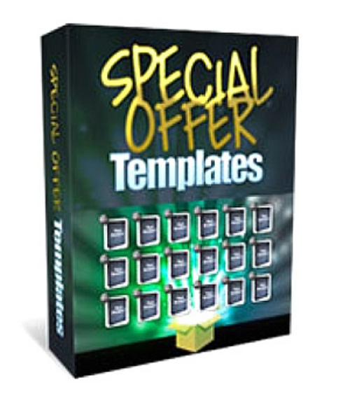 Product picture Special Offer Templates